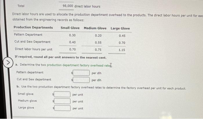 three sizes of sports gloves: small, medium, and large. A glove pattern