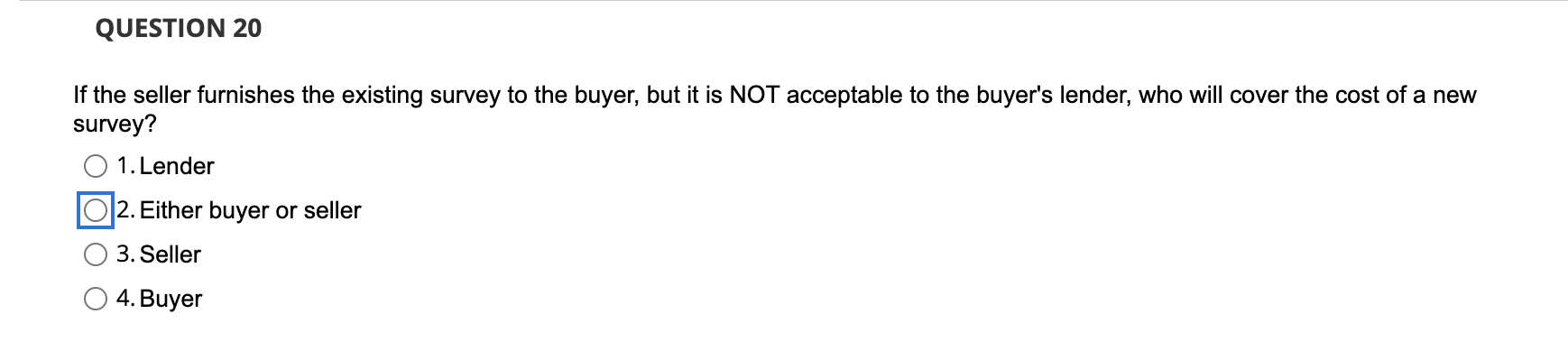 for the buyer Seller Financing only Loan Assumption financing only the purpose
