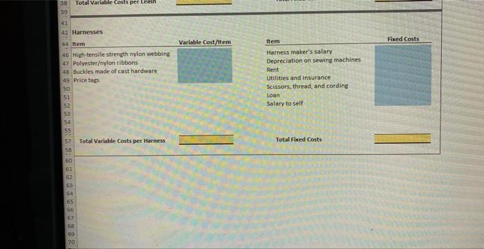 Item 9 High-tensile strength nylon webbing 10 Polyester/nylon ribbons 11 Buckles made