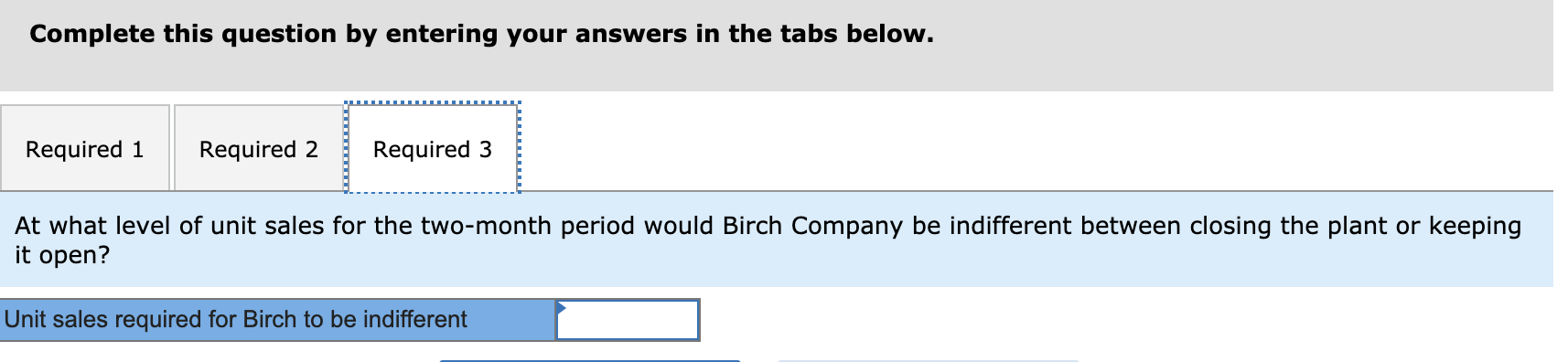 75 3 points Skipped eBook Print References Problem 13-24 (Algo) Shutting Down