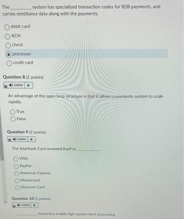 The system has specialized transaction codes for B2B payments, and carries remittance