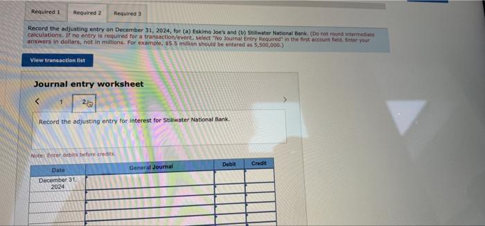line of credit. Interest on the note is payable at maturity. Each