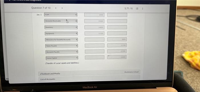$3,300 Inventory 19.500 13,600 Equipment 33,000 21.000 Accumulated depreciation-equipment 17,800 8.100 Notes