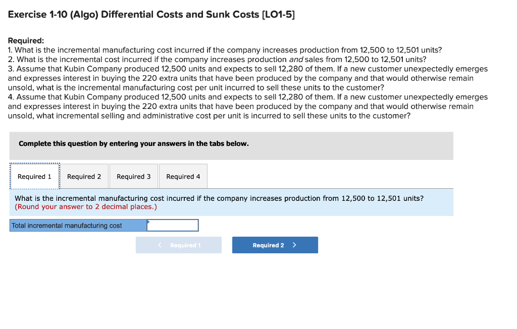 $ 4.20 Variable manufacturing overhead $ 1.70 $ 5.20 Fixed selling expense