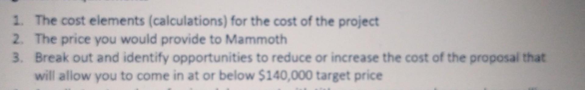 view. You are now working for Woolly, and you are preparing Woolly's