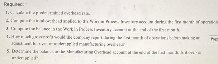 Cost Driver 9 Applied Manufacturing OH= Actual Cost Driver Predetermined OH Rate