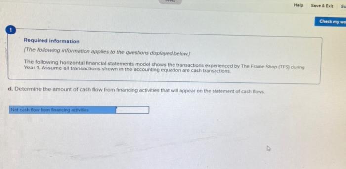 Required information Help Save & Exit Su [The following information applies to