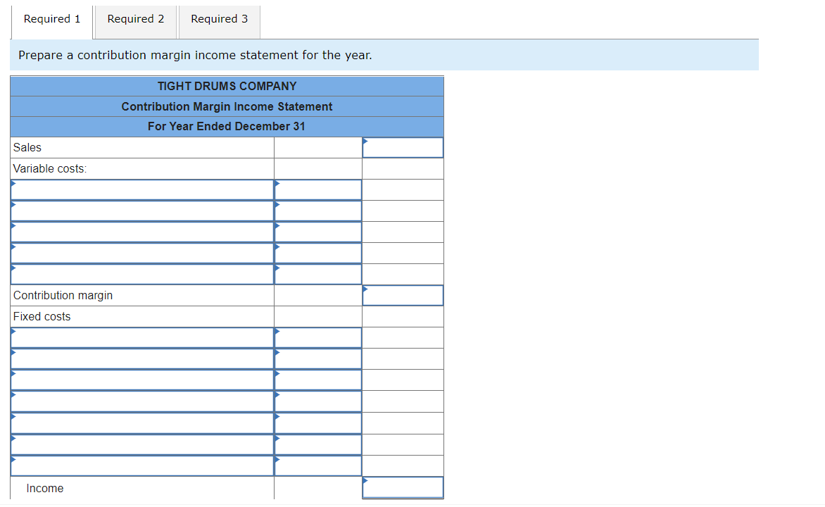 A1 The following costs result from the production and sale of 5,000