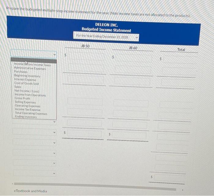 the year ending December 31, 2020. Accounting assistants furnish the data shown