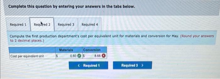 indicate co Helix Corporation uses the weighted-average method in its process costing