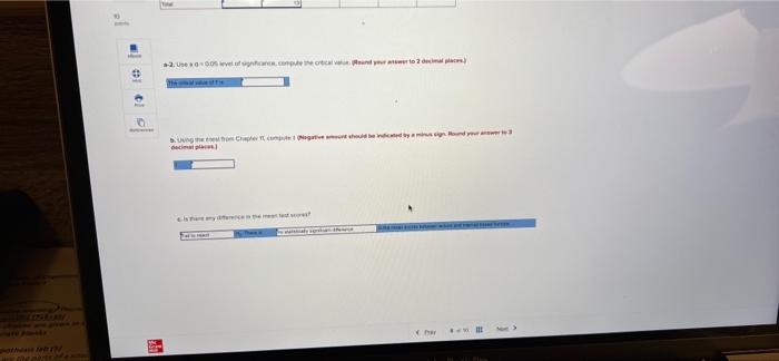 treatments are involved, ANOVA and the Students et Chapter result in the