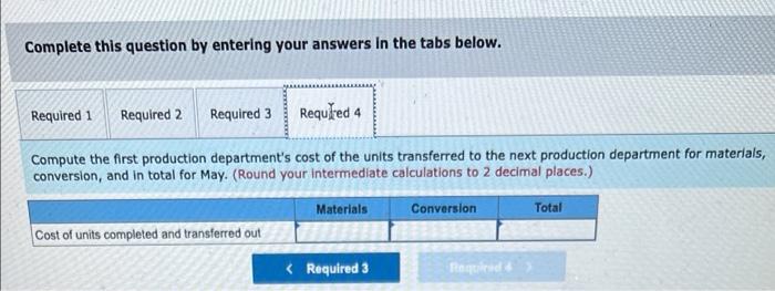 department is added at the beginning of processing in that department. Data