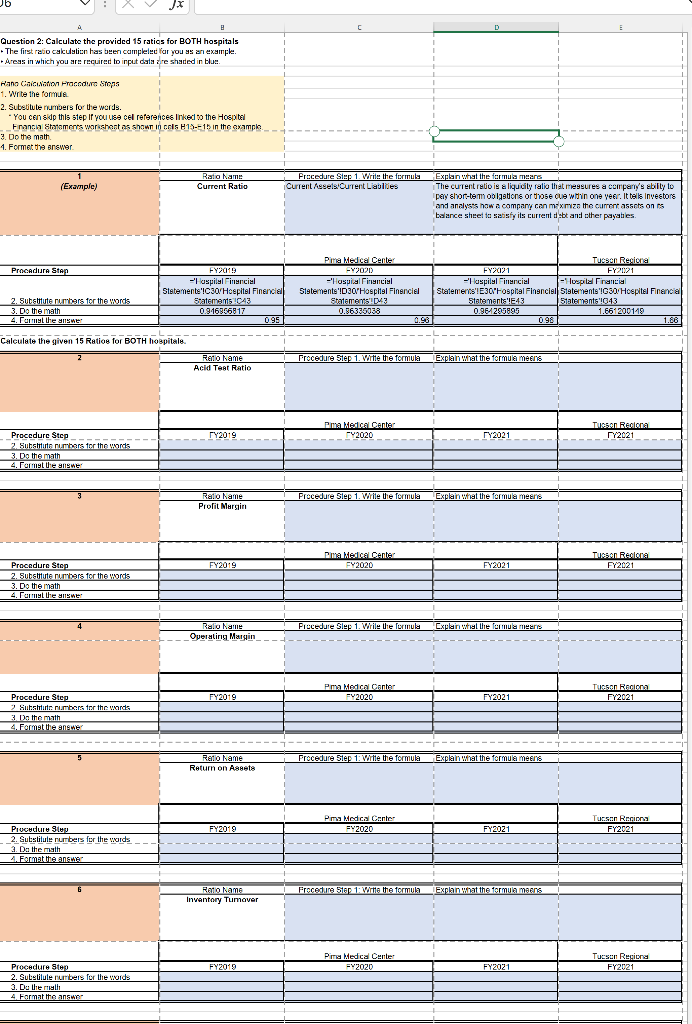know how Pima Medical Center is doing compared to its primary competitor,