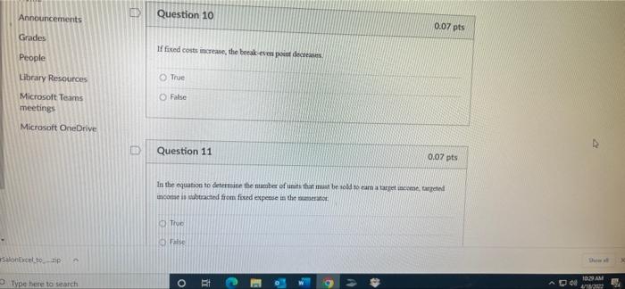 earned above the break-even volane Truc False Show x
