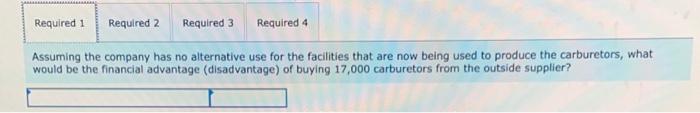 manufacturing overhead, allocated Total cost Unit per Year $ 289,000 136,000 68,000