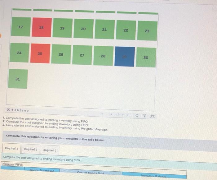 Company began operations on March 1 and uses a perpetual inventory system.