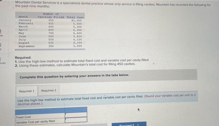 Mountain Dental Services is a specialized dental practice whose only service is