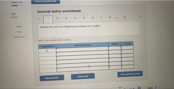 below.) Marcelino Co.'s March 31 inventory of raw materials is $80,000. Raw