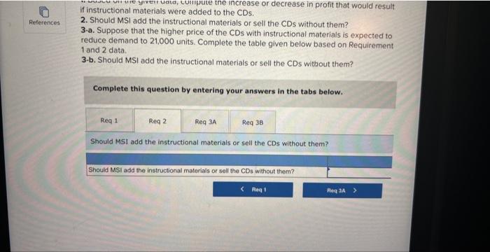 the target market. MSI sells both individual games as well as packaged