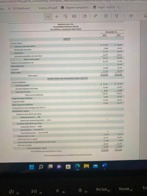 at each company's respective website. (a) Based on the information in these