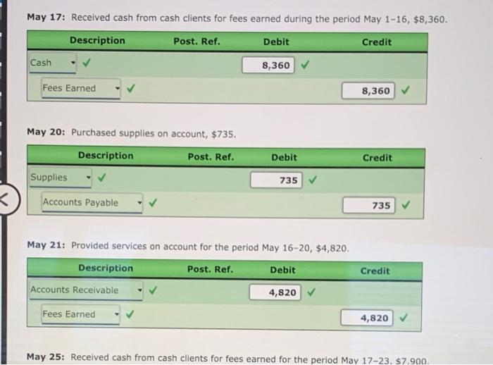parts 2 and 3. Part 2: Using the attached spreadsheet, post the