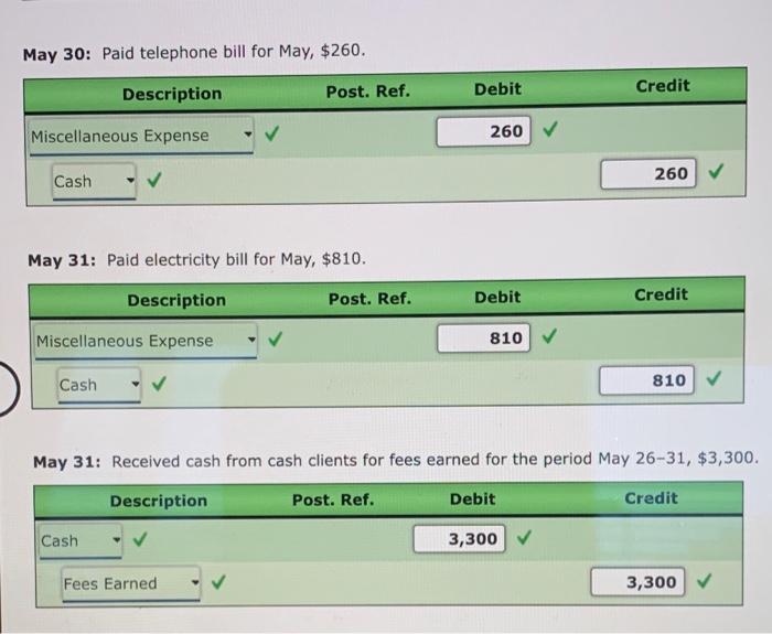 3: Prepare an unadjusted trial balance. If an amount box does not