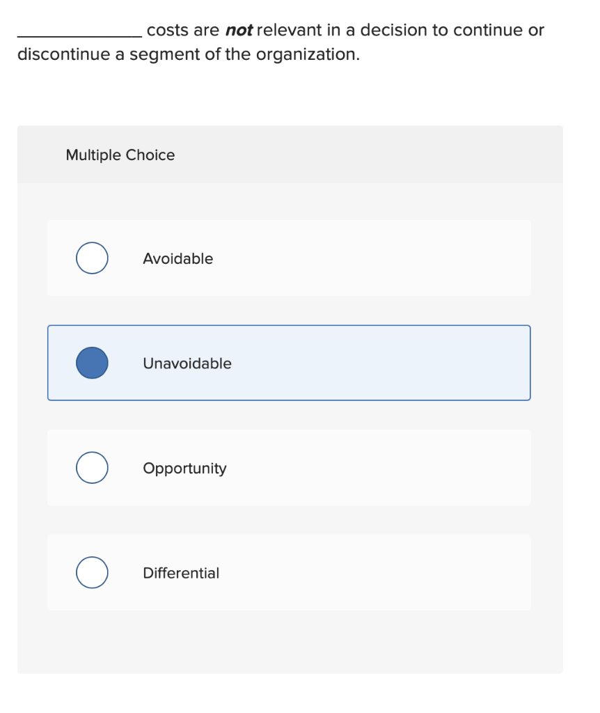 costs per unit change. fixed costs per unit change.