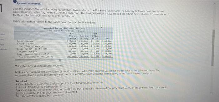 displayed below) Morning Sky, Inc. (MS), manufactures and sells computer games. The
