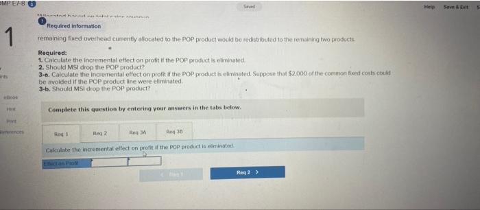 company has several product lines based on the age range of the