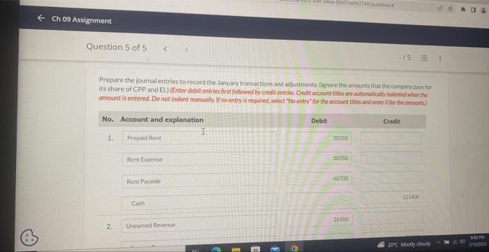 the company had the following current liabilities on its books: Accounts payable