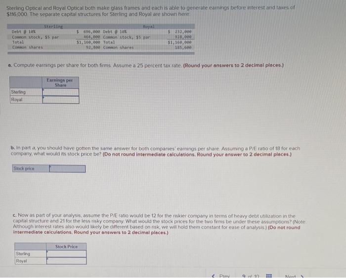 Sterling Optical and Royal Optical both make glass frames and each is