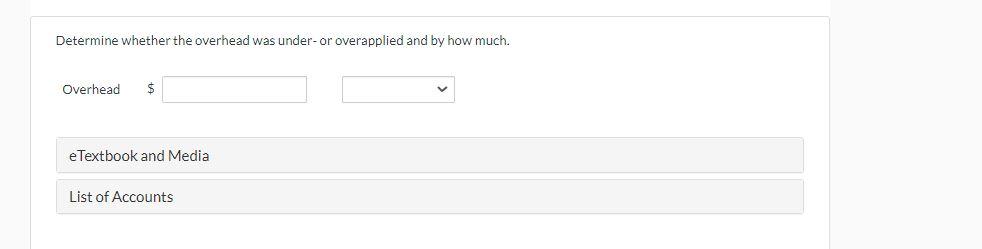 E Current Attempt in Progress Tombert Decorating uses a job order cost