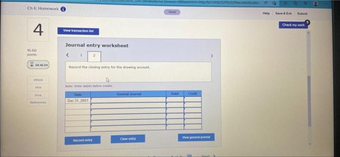 and expenses of $70,000 were closed to the account. Madison Wells, Drawing