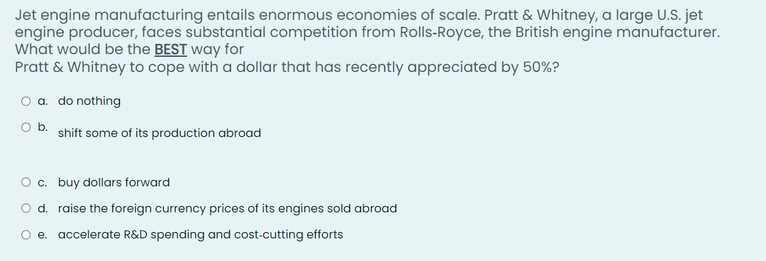 uses the one-year forward rate as a predictor of the exchange rate