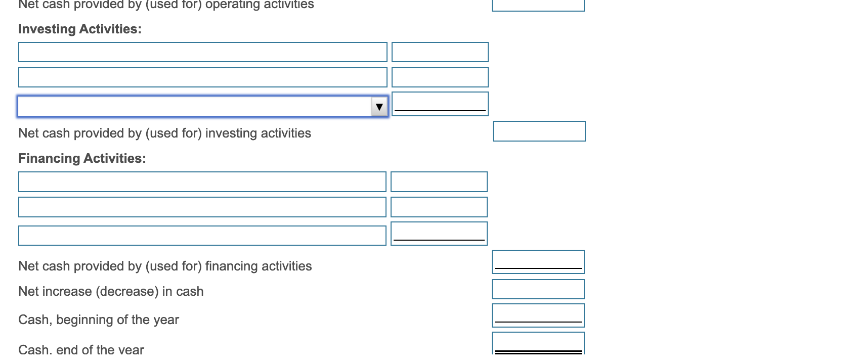 for 2021 and the balance sheets for 2021 and 2020 are presented
