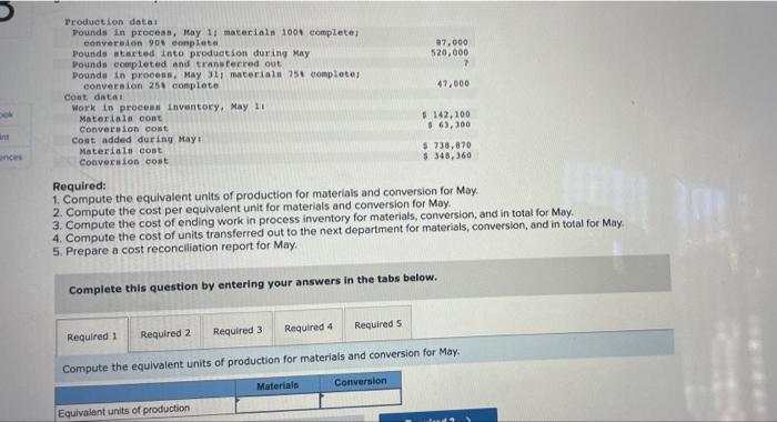 It manufactures a caulking compound that goes through three processing stages prior