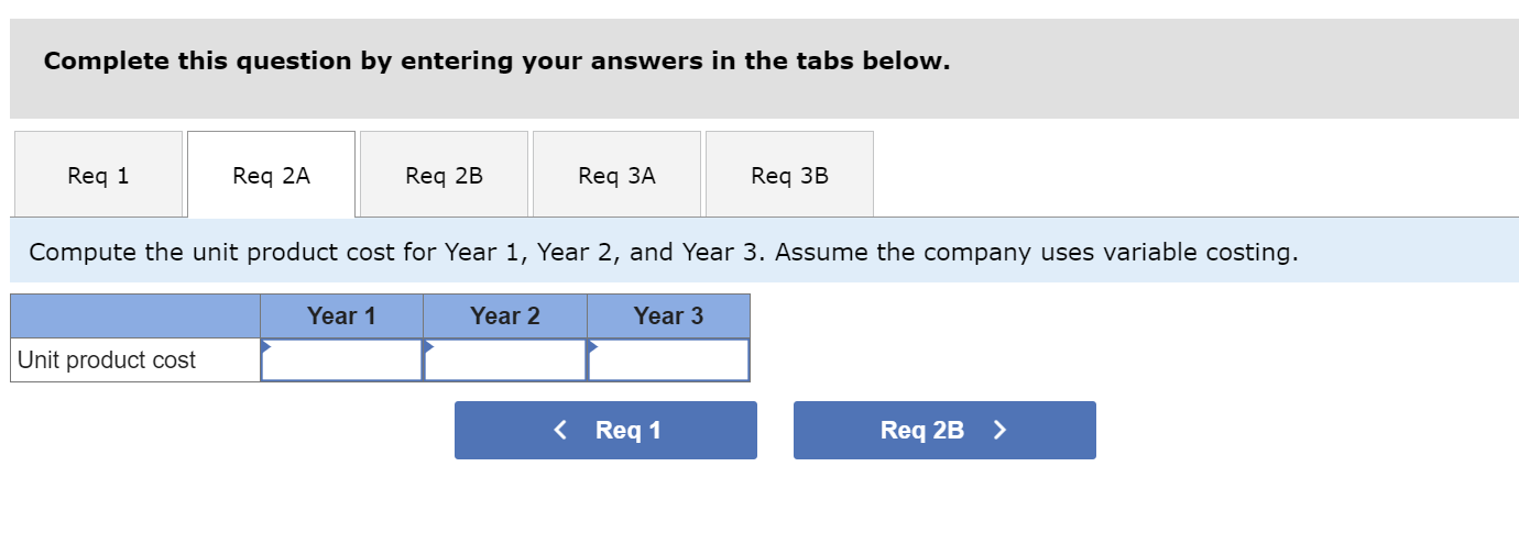 Statements [LO7-1, LO7-2] Haas Company manufactures and sells one product. The following