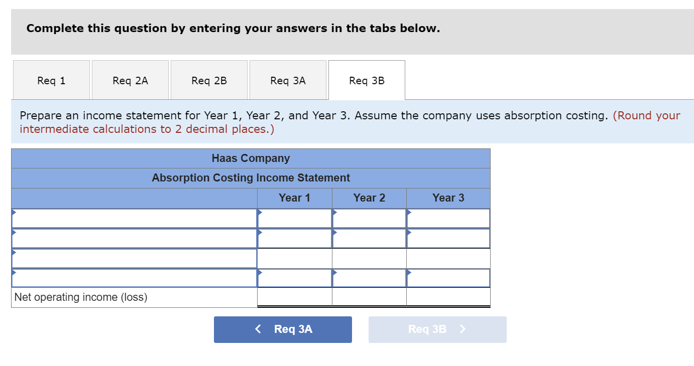 Variable selling and administrative Fixed costs per year: Fixed manufacturing overhead $