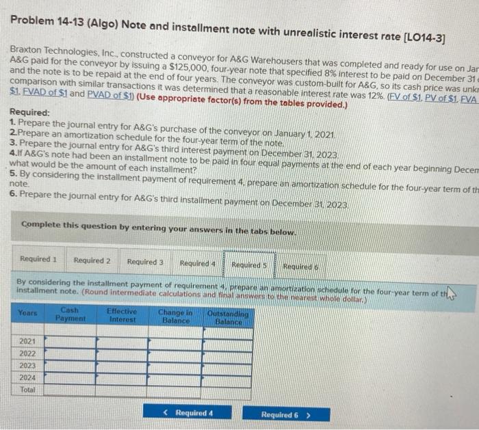 be paid on December 31 of each year, and the note is