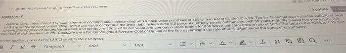 11 mon shares of common stock outstanding with a book value per