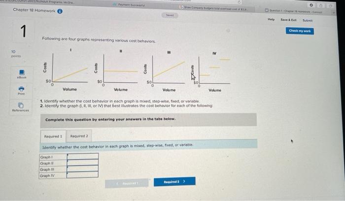 10 points 122/6/Adut Program: McGra Chapter 18 Homework Book Print References 1