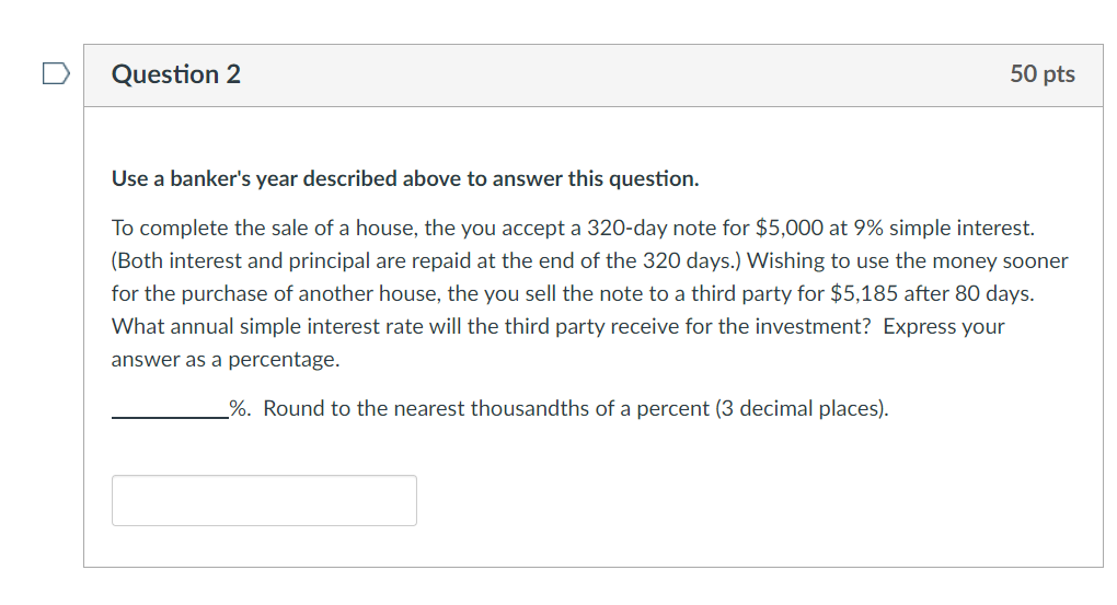 period is often given in days rather than months or years. We