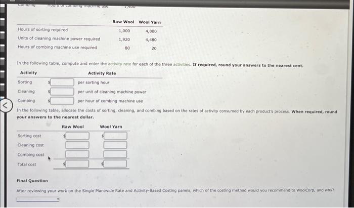 on product offerings, pricing, and vendors. The company is also examining its