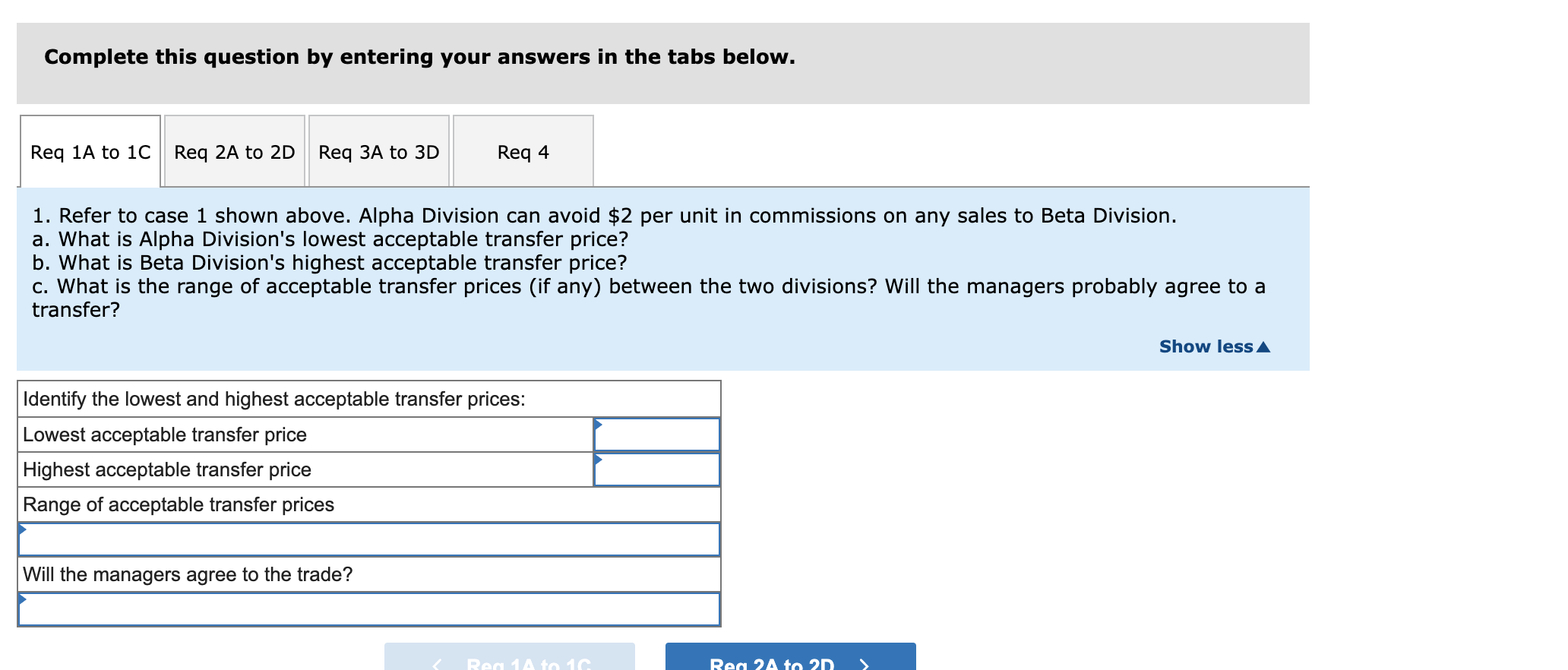 both divisions are evaluated based on their own division's return on investment