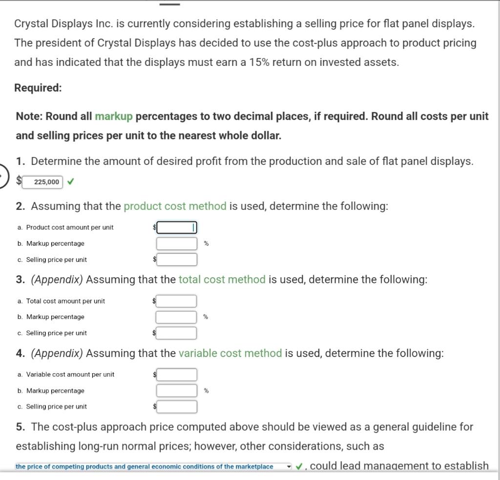 Business Crystal Displays Inc. recently began production of a new product, flat