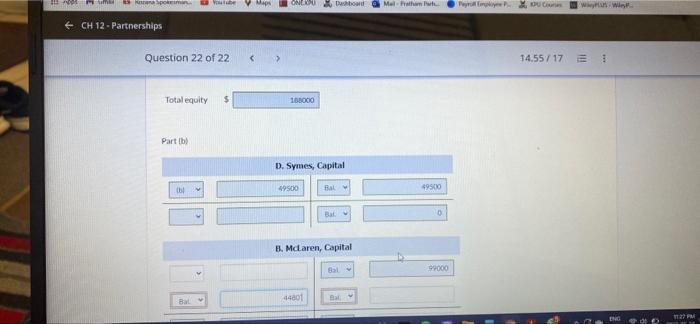 from partnership assets McLaren and Ready agree to purchase Symes equity by