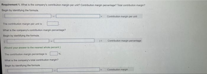 Direct labor.. 69 5.00 Variable manufacturing overhead 69 $ 2.20 Variable selling