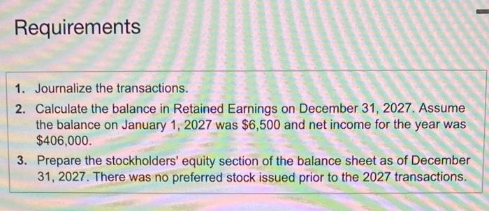 Adventure Company decides to raise additional capital for a planned business expansion.