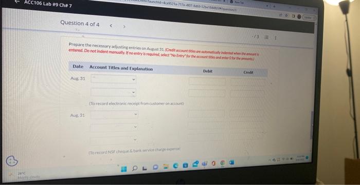 bank statement on that date showed a balance of $16.690. A comparison