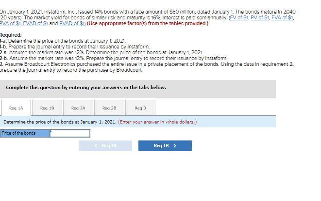 journal entry to record their issuance by Instaform. (If no entry is